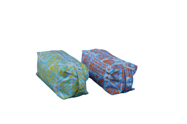 Drill Cloth Cosmetic Bag
