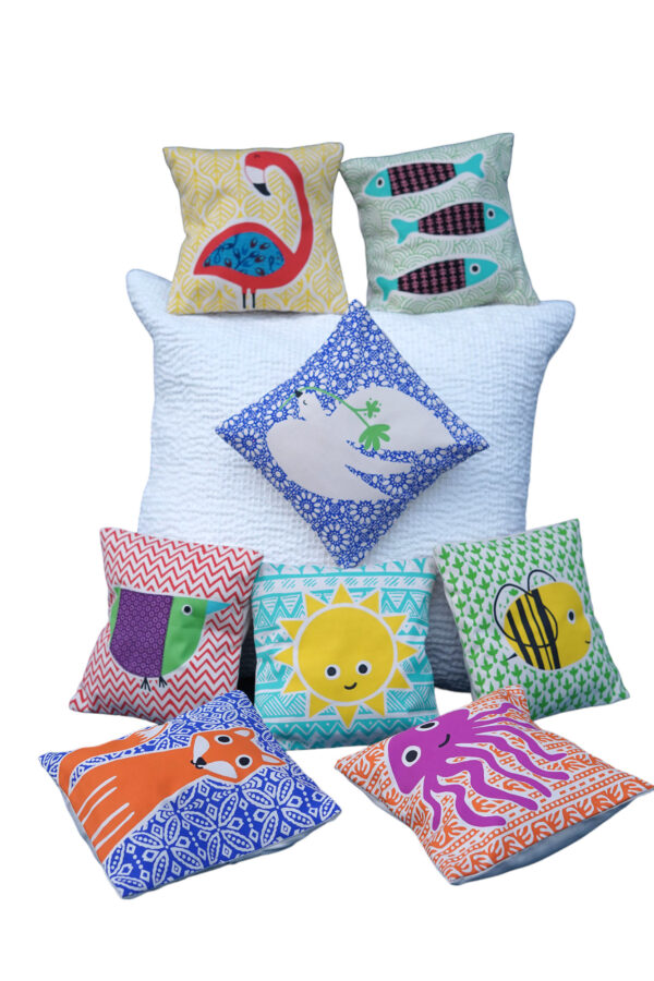 Drill Cloth Pillow Cover (Small)